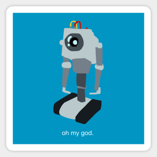 Butter Robot Sticker